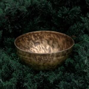 Nepal Handcrafted Copper Full Moon Singing Bowl