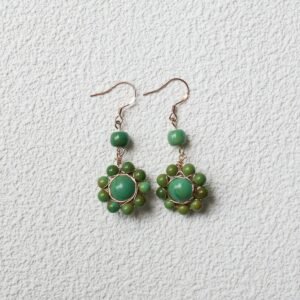 Tibetan Handmade Turquoise Earrings