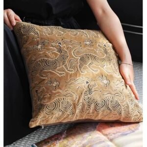 Tibetan Tiger Pattern Cushion Cover